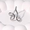 Zinc Alloy Adjustable Open Cuff Rings for Women FS-WGC55D1-02-1