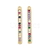 Brass Micro Pave Cubic Zirconia Pendants KK-G526-10G-1