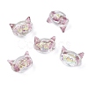 Handmade Foil Lampwork Beads FOIL-Z002-01A-1