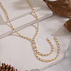 Stainless Steel Pave Shiny Clear Cubic Zirconia Tennis Chain Y Necklaces for Women MI6992-3