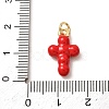 Brass Pendants KK-CBA2F11-16G-4