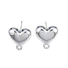 Alloy Stud Earring Findings X-PALLOY-N150-86P-2