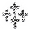 Tibetan Style Alloy Pendants TIBEP-N009-015AS-RS-1