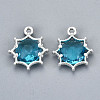 Faceted Glass Pendants GLAA-S191-002K-S-NR-3