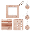 DIY Wood Knitting Tools Sets DIY-UN0007-58-1