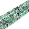 Natural Colorful Fluorite Beads Strands G-D481-19B-1