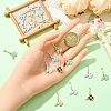 10Pcs Rack Plating Alloy Rhinestone Pendants FIND-YW0008-91A-5