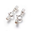 925 Sterling Silver Spring Ring Clasps STER-G019-D-08S-1