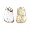 Alloy Enamel Pendants X-ENAM-M046-12G-D-1