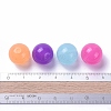 Imitation Jade Acrylic Beads SACR-S188-14mm-M-4