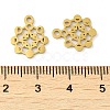 Ion Plating(IP) 304 Stainless Steel Charms STAS-J042-02G-3
