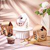 House Shaped Paper Folding Candy Tote Boxes with Hollow Window and Rope Handles CON-WH0092-17B-5
