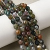 Natural Indian Agate Beads Strands G-K376-F18-01-1