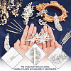 14Pcs 4 Style Wedding Bridal Alloy Rhinestone Hair Bobby Pins DIY-GA0003-90-3