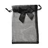 Rectangle Lace Organza Drawstring Gift Bags OP-K002-01-3
