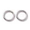 Non-Tarnish 304 Stainless Steel Open Jump Rings STAS-C040-01F-P-3