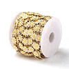 Golden Brass Enamel Link Chains CHC-H103-06F-G-4