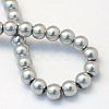 Baking Paint Glass Pearl Bead Strands HY-Q003-3mm-34-4