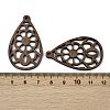 Walnut Wood Pendants WOOD-A025-04K-3