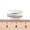 Brass Magnetic Clasps with Loops KK-C3036-16x9mm-N-3