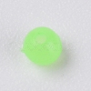 Plastic Luminous Glow Fishing Beads FIND-WH0075-39A-1