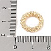 Brass Closed Jump Rings KK-S369-02G-02-3