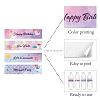 1 Bag Self-Adhesive Plastic Labels Stickers DIY-CN0002-09G-3