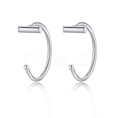 999 Fine Silver Stud Earrings FS-WG1D9DE-09-1