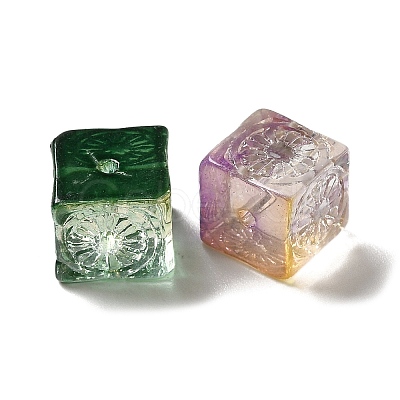 Transparent Glass Beads GLAA-D025-02A-1