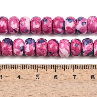 Dyed Synthetic Riverstone Beads Strands G-Z105-C01-01A-1
