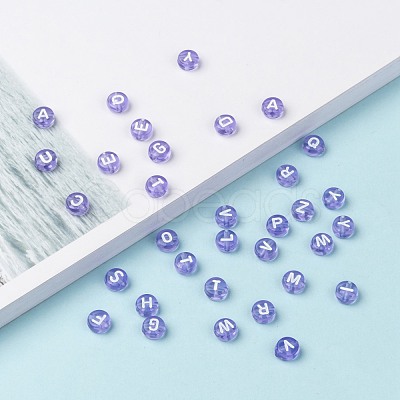 Transparent Acrylic Beads TACR-N002-04H-1