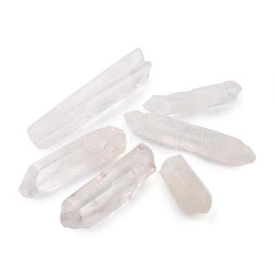 Natural Quartz Crystal Pointed Beads G-WH0007-01-1
