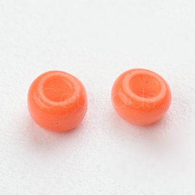 Baking Paint Glass Seed Beads SEED-S001-K4-1