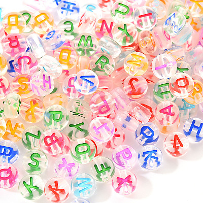 Transparent Clear Acrylic Beads MACR-YW0001-23D-1