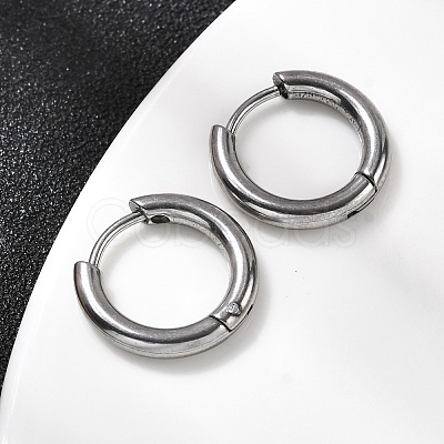 316F Stainless Steel Hoop Earrings EJEW-D341-01G-P-1