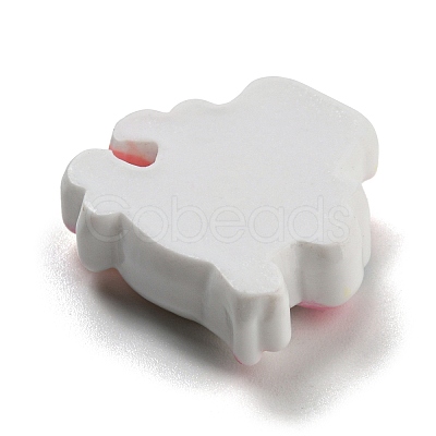 Pig Theme Opaque Resin Cabochons RESI-H154-01D-1