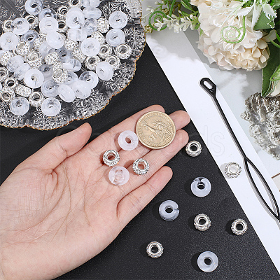 3Pcs Acrylic Hair Pin Bun Maker OHAR-PA0001-01C-1
