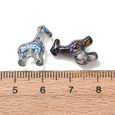Electroplate Glass Beads EGLA-L048-04-1