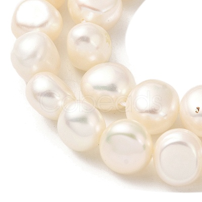 Natural Cultured Freshwater Pearl Beads Strands PEAR-A006-09I-X-1