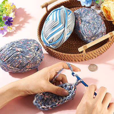 2 Skeins 2 Colors Super Soft Polyester Yarn OCOR-TA0003-69A-1