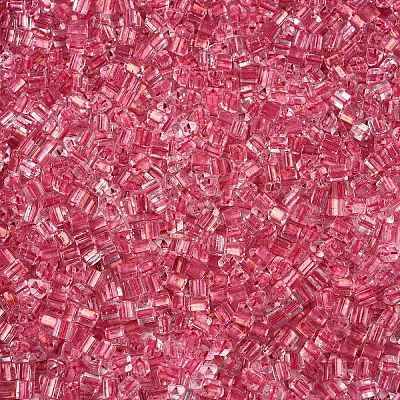 6/0 Transparent Inside Colours Glass Seed Beads SEED-N006-003K-1