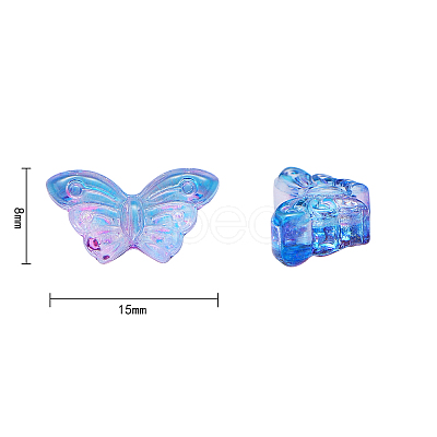 100Pcs Glass Beads GLAA-CJ0001-20-1