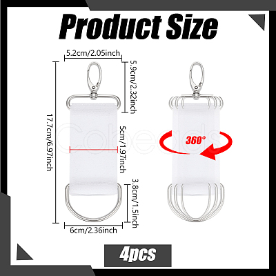 Polyester Golf Glove Clip AJEW-WH0871-20B-1