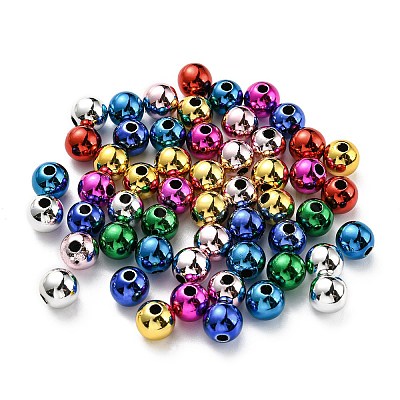 UV Plating Acrylic Beads PACR-G001-01A-1