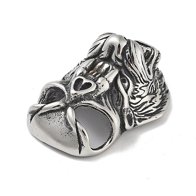 304 Stainless Steel Pendants STAS-M336-02F-AS-1