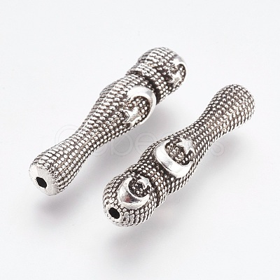 Tibetan Style Alloy Beads PALLOY-P169-054-1