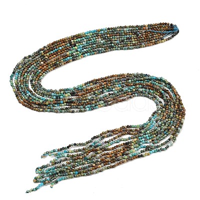 Natural Turquoise Beads Strands G-K366-B03-02-1