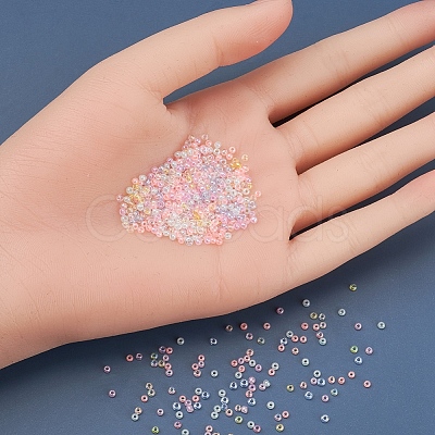 7000Pcs 7 Style Opaque Colours Glass Seed Beads SEED-YW0001-75-1