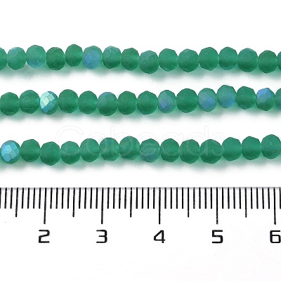 Transparent Glass Beads Strands LS-EGLA-A044-T1mm-MB18-1