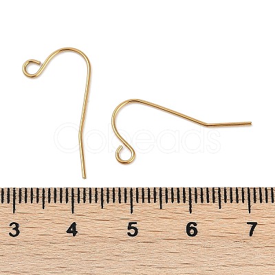 316L Surgical Stainless Steel Earring Hooks Ion Plating(IP) X-STAS-G229-08G-02-1
